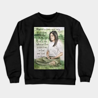 God Is Love Crewneck Sweatshirt